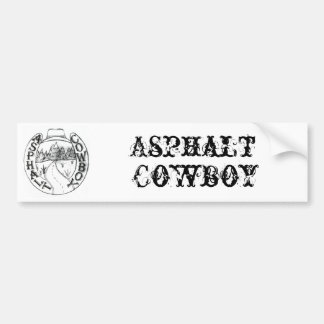 AsfaltCowboybildekal 1 Bildekal