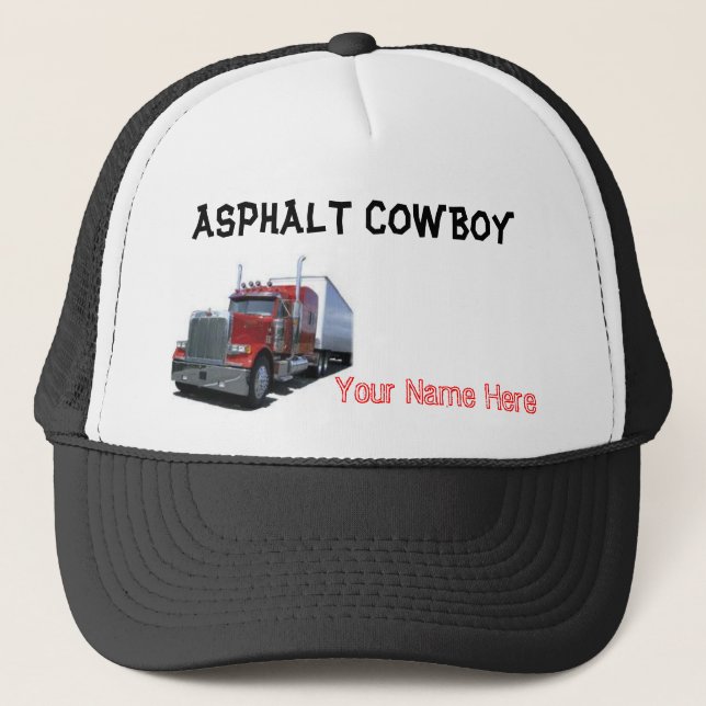AsfaltCowboyhatt Keps (Framsida)