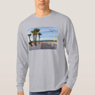Asfalterad gångväg till Pensacola Beach Långärmad T Shirt