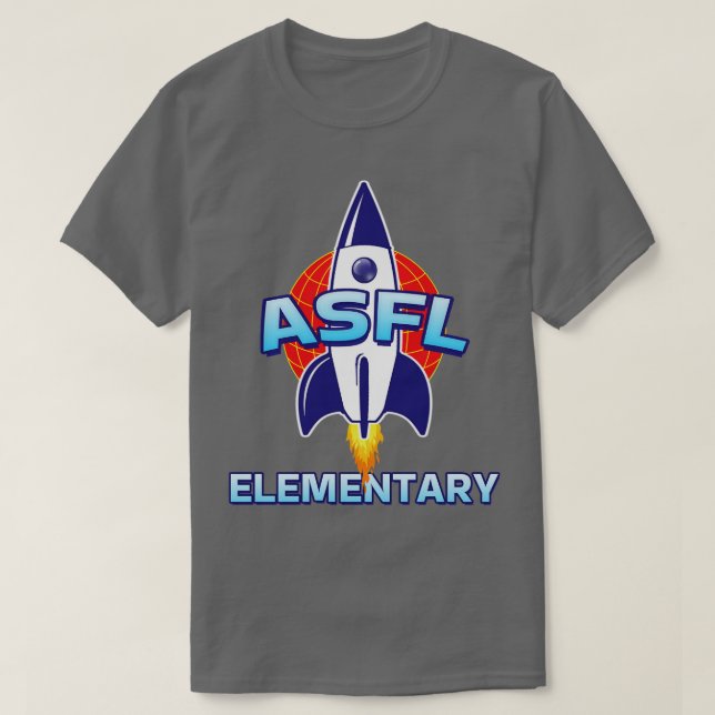 ASFL Elementary School TShirt T Shirt (Design framsida)
