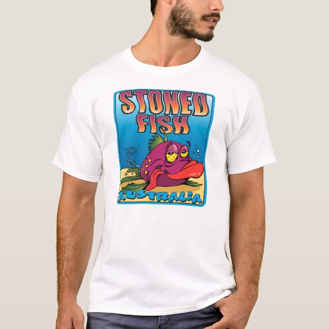 Asfull fisk tee (Framsida)
