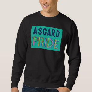 Asgard Pride Lgbt Pride Månadens regnbåge Lesbisk Lång Ärmad Tröja