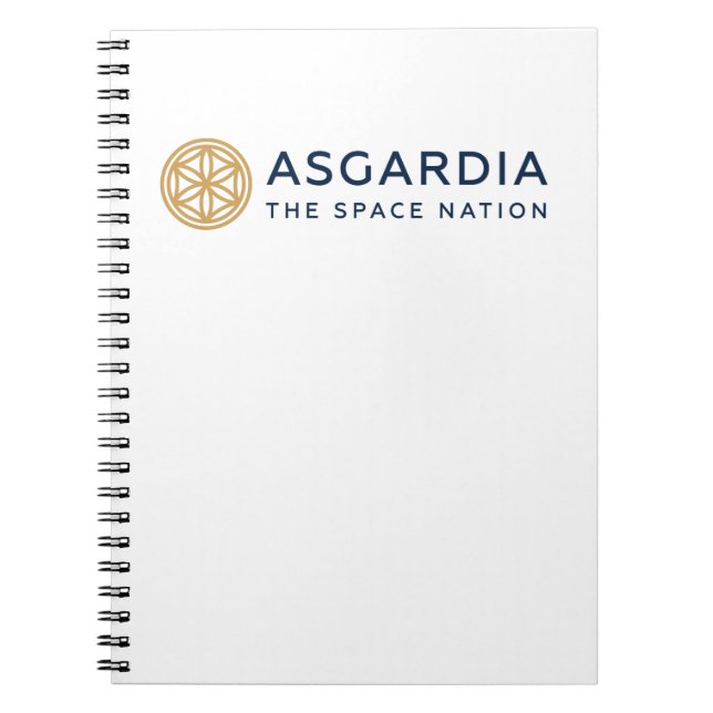 Asgardia Space Nation - bärbar dator Anteckningsbok (Framsidan)