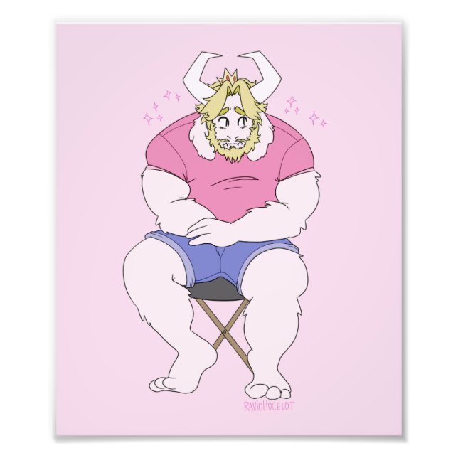Asgore! Fototryck (Framsidan)