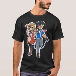Ash and Serena - Amourship .png T Shirt
