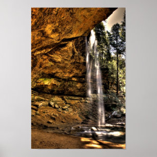Ash Cave, Hocking Backe, Ohio Poster