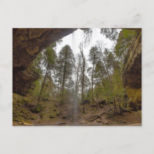 Ash Cave, Hocking Backe State Park, Ohio Vykort