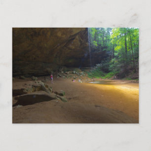 Ash Cave, Hocking Backe State Park, Ohio Vykort
