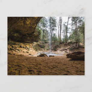 Ash Cave, Hocking Backe State Park, Ohio Vykort