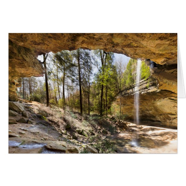 Ash Cave - Vår Hälsningskort (Framsidan Horizontal)