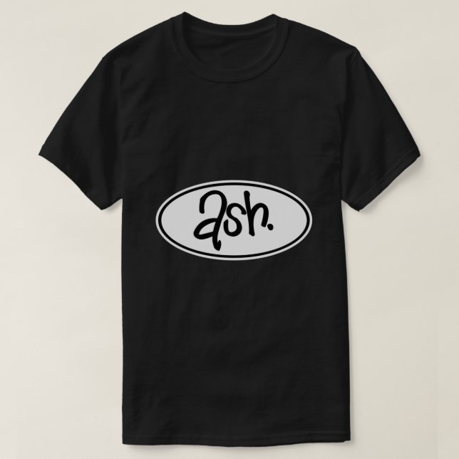 Ash Classic T-Shirt (Design framsida)