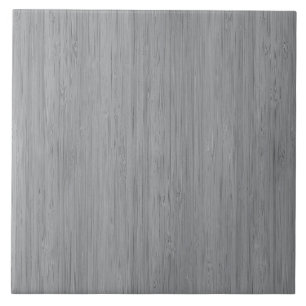 Ash Grått Bamboo Wood Grain Titta Kakelplatta