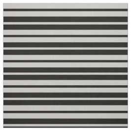 Ash Grått Black Rand Mönster Design Tyg