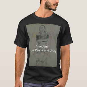 Ash Grått: Fågelfrihet, fred och enighet T-shirt