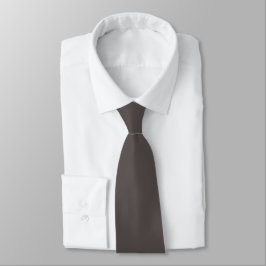 Ash Grått Gömt Initialer Solid Färg Neck Tie Slips