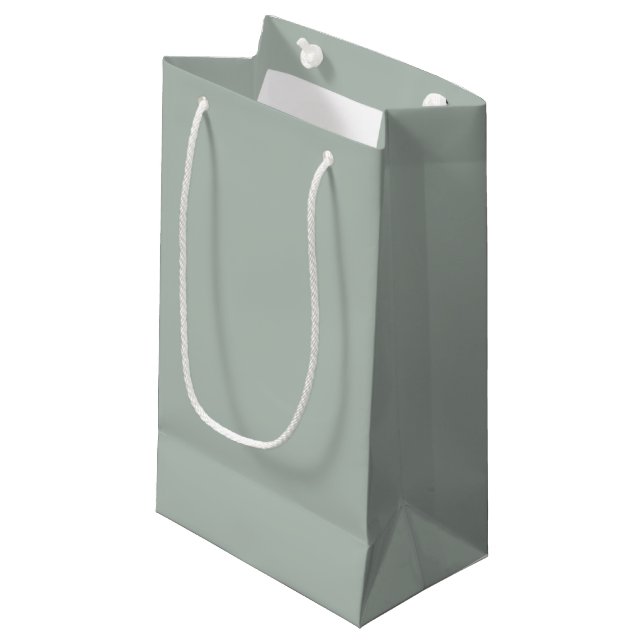 Ash Grått Small Gift Bag (Framsidan Vinklad)