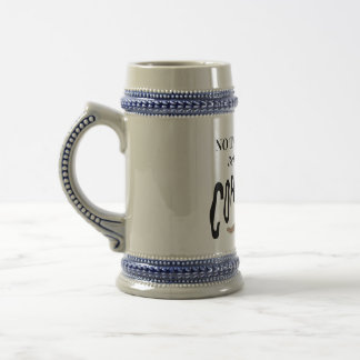 Ash Mugg med Black & White Funny Coffee