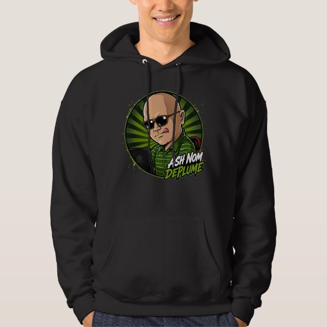 Ash Nom DePlume Tröja med Huva Hoodie (Framsida)
