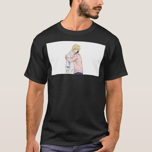 Ash och Eiji Hugger T Shirt (Framsida)