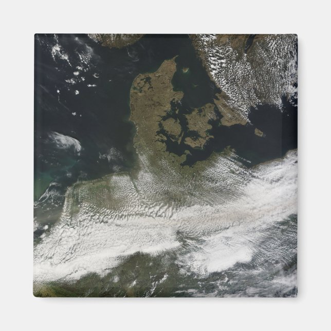 Ash plume från Eyjafjallajokull Volcano 2 Magnet (Framsidan)