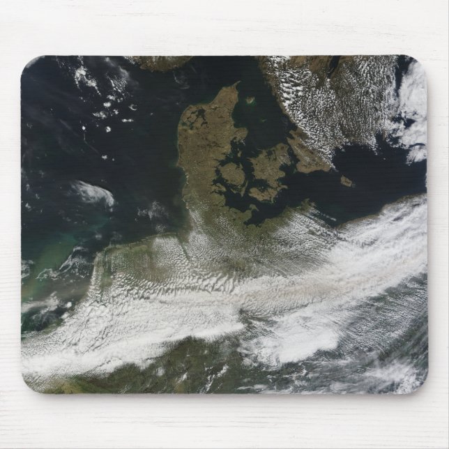Ash plume från Eyjafjallajokull Volcano 2 Musmatta (Framsidan)
