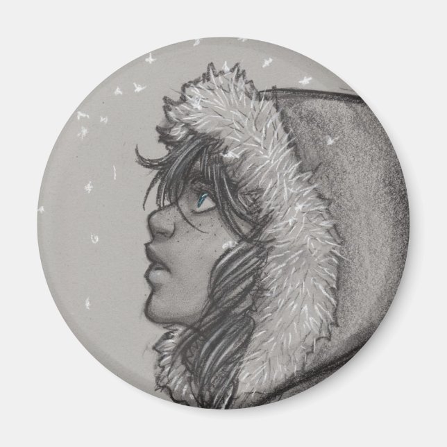 Ash & Snö Magnet (Framsidan)