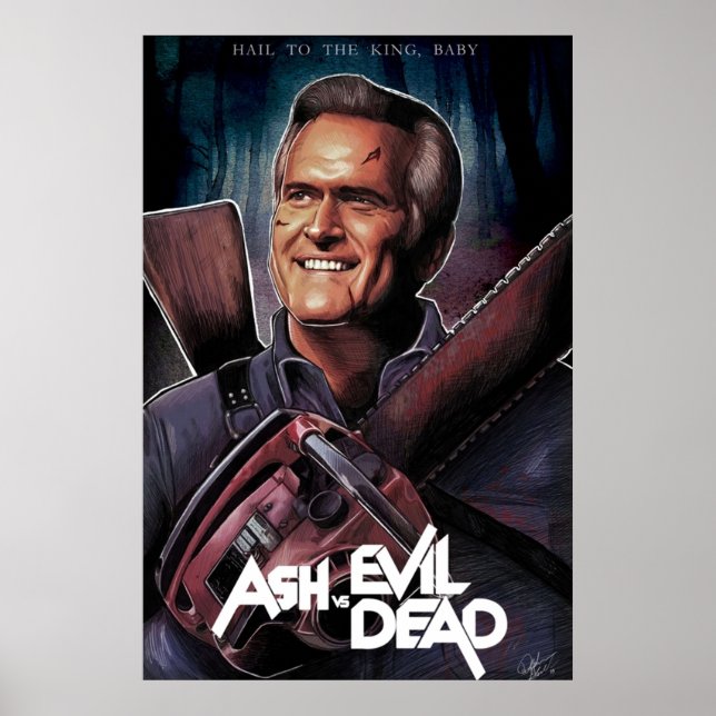 Ash vs Evil Dead Fanart Poster (Framsidan)