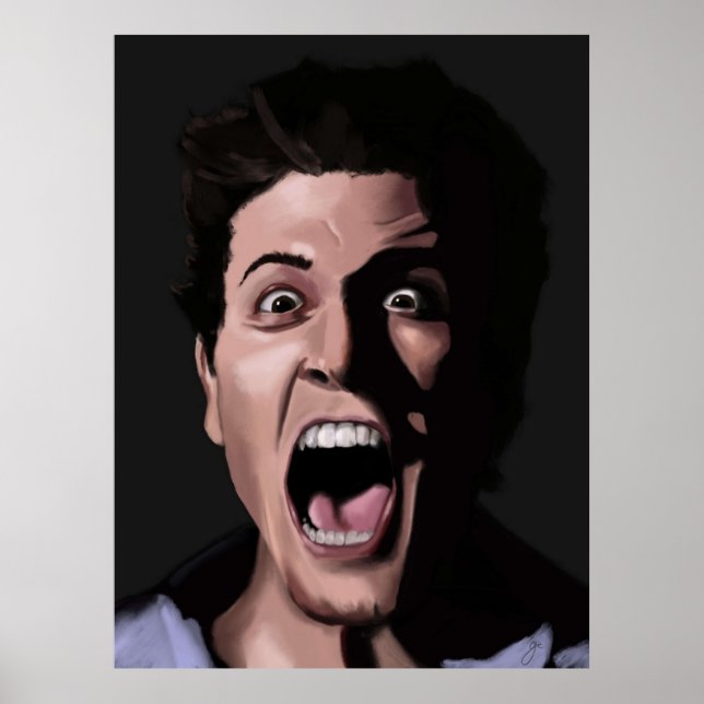 Ash Williams Evil Dead Poster (Framsidan)