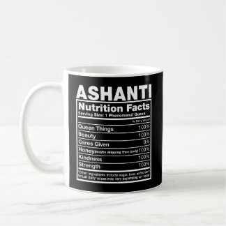 Ashanti Nutrition Facts Ashanti Namn Kaffemugg