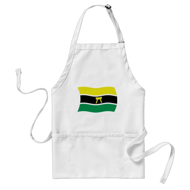 Ashanti People Flagga Apron Förkläde (Framsidan)