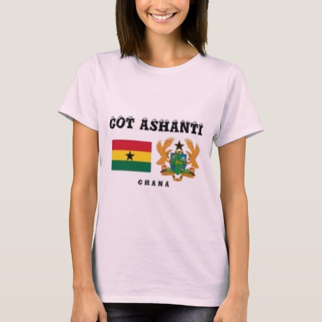 Ashanti Tribe Ghana T-Shirt (Framsida)