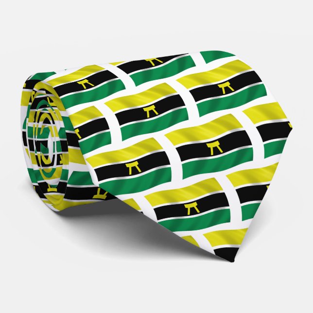 Ashantifolkets flagga Tie Slips (Rullad)