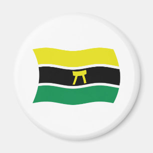 Ashantifolkets flaggmagnet magnet