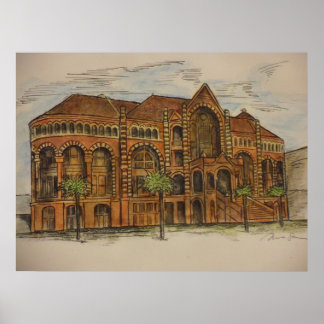 Ashbel Smith Byggnads Poster