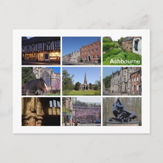 Ashbourne Vykort (Framsida)