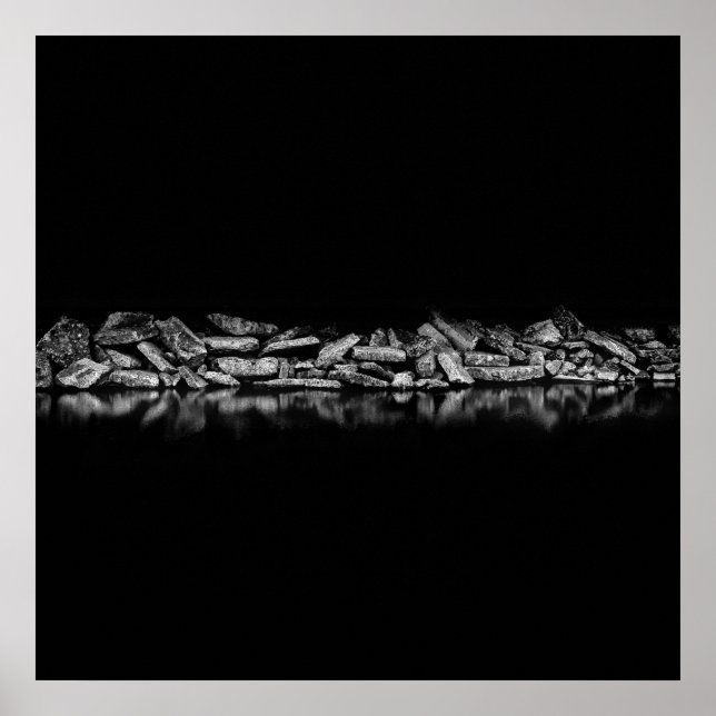 Ashbridges Bay Breakwall 1 Poster (Framsidan)