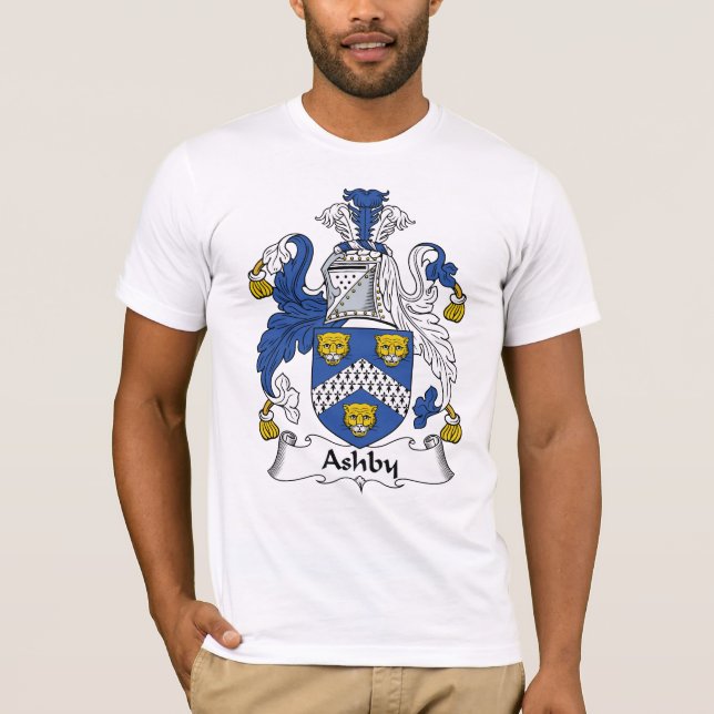 Ashby familjvapensköld t-shirt (Framsida)