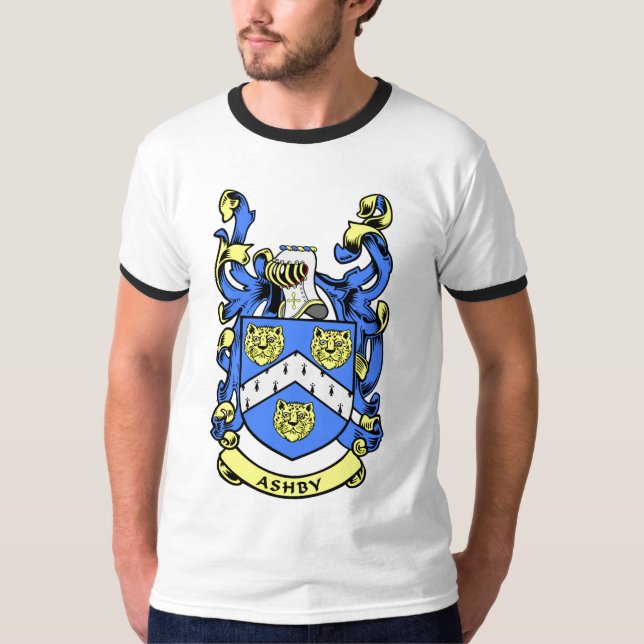 ASHBY-familjvapensköld Tee Shirt (Framsida)