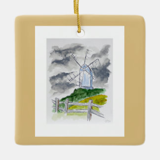 Ashcombe mal julprydnaden julgransprydnad keramik