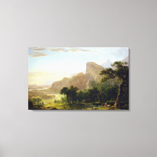 Asher Brown Durand liggande Thanatopsis Canvastryck