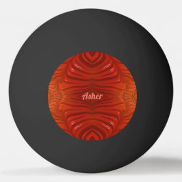 ASHER ~ Tangerine Orange Red ~ Pingisboll