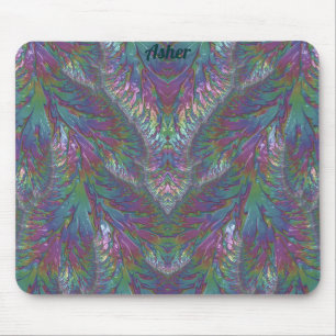 ASHER ~ Zany Nyanser Aqua Grön Rosa Silver Musmatta