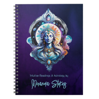 Asherah Moder Gudinna för Skapelse Tarot Journal Anteckningsbok