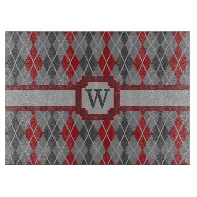 Ashes and Embers Argyle Glass Caking Board (Framsidan)