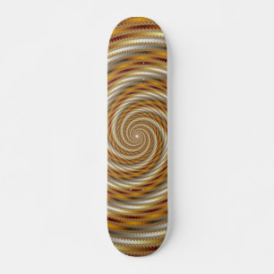 Ashes - Fractal Old School Skateboard Bräda 21,6 Cm