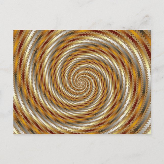 Ashes - Fractal Vykort (Framsida)