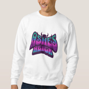 "Ashes Reign - Psychedelic Fladdermus Silhouette T Lång Ärmad Tröja