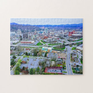 Asheville Aerial View Pussel