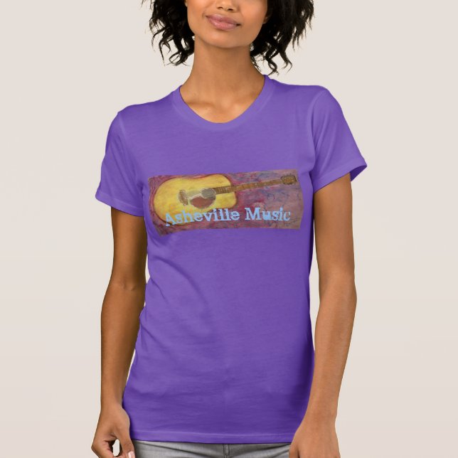 Asheville Music T Shirt (Framsida)