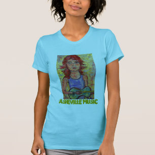 Asheville musik tee shirt